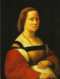 Raphael.  Portretul unei femei insarcinate. c. 1506